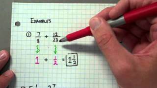 Estimating with Fractions [upl. by Finnie]