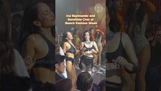 Ina Raymundo and Sunshine Cruz at Bench Fashion Week 2024 [upl. by Lenod243]