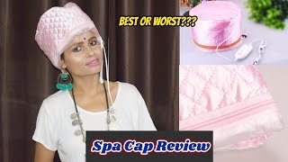 How To Use Spa Cap for Hair Spa at Home Spa Cap Review amp Experience  The fashion seed [upl. by Nylahsoj]