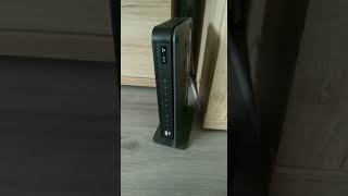 Netgear VOO modem lights blinking [upl. by Ramhaj]