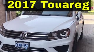 2017 Volkswagen Touareg Wolfsburg Edition Review [upl. by Eirret926]