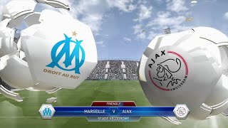 Fifa 14 Olympique Marseille  Ajax Amsterdam Xbox 360 Gameplay [upl. by Lachance]