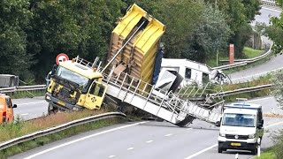 30 Extremely IDIOTS Operating Excavator Forklift amp Truck Fails  Heavy Equipment FAILS Compilation [upl. by Leerzej]