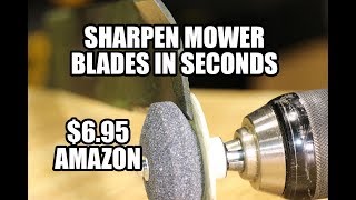 5 second Mower Blade Sharpener  Under 7 on Amazon [upl. by Jannelle868]