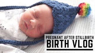 BIRTH VLOG  PREGNANCY AFTER STILLBIRTH  36 WEEKS PREGNANT [upl. by Norah]