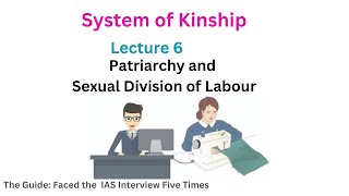 Patriarchy and Sexual Division of Labour For SociologyUPSCIAS [upl. by Aicele]