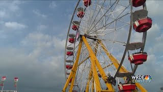 First day of the Delaware State Fair kicks off in Harrington [upl. by Nnairol]