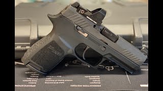 Sig Sauer P320 Compact RXP Unboxing [upl. by Naltiak]