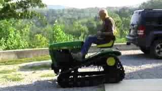 John Deere Custom Built Track Vehicle [upl. by Eyllom]