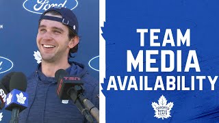 Maple Leafs Media Availability  Pregame vs Montreal Canadiens  September 26 2024 [upl. by Anonyw]