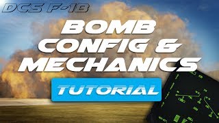 DCS F18C Bomb Mechanics explained EFUZ DLY1 VT [upl. by Ajam]