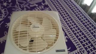 ALMONARD 10quot VENTILATING EXHAUST FAN UNBOXING AND WORKING [upl. by Nodnarbal689]