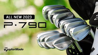 2023 TaylorMade P790 Irons FEATURES [upl. by Anilegnave]