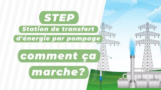 Comment fonctionne une station de transfert dénergie par pompage STEP [upl. by Ahsii667]