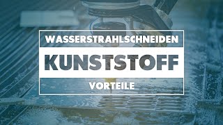 Wasserstrahlschneiden Kunststoffe amp Elastomere  AquaContour [upl. by Helmut974]