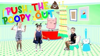 Bet you can’t get it out of your head  Potty Training Song amp Dance  Push The Poopy Out  Tips [upl. by Eisseb]