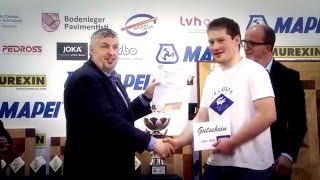 EUFA PF Europameisterschaft der Parkettleger 2016  Campionati Europei dei Posatori di Parquet 2016 [upl. by Mcquillin]