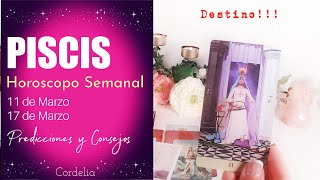 ⭐️PISCIS ESTA PERSONA YA NO SE RIE MIRA PORQUE 💔😥🥀 HOROSCOPO SEMANAL Cordelia Tarot [upl. by Nahgam]