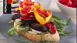 Peppadew® Piquanté Pepper Veggie Sandwich Recipe [upl. by Maudie]