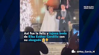 Elba Esther Gordillo celebra boda con su abogado [upl. by Acinomad]