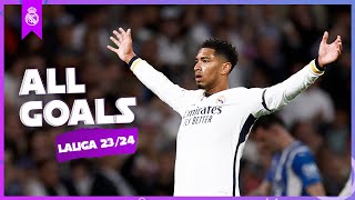 ALL LaLiga 202324 goals  Real Madrid [upl. by Ketty]