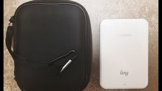 HP sprocket vs Canon Ivy review first impression [upl. by Zippel]