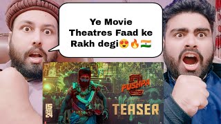 Pakistani Reaction On Pushpa 2 The Rule Teaser  Allu Arjun  Sukumar  Rashmika Mandanna [upl. by Dumah]