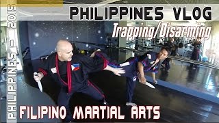 Modern Arnis trapping amp Disarming techniques [upl. by Zulaledairam]