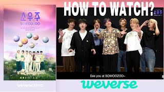 BTS 2021 MUSTER SOWOOZOO ONLINE LIVESTREAMING [upl. by Ecnav]