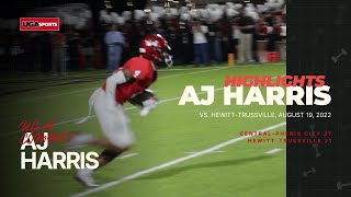 UGA commit AJ Harris highlights vs HewittTrussville [upl. by Ahtael]