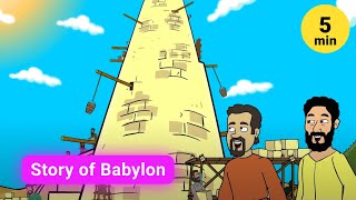 Bible Story about Babylon Tower  Gracelink Bible Collection [upl. by Lauzon]