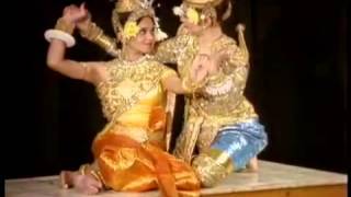 Cambodian classical dance Sentiment dance [upl. by Dnomde]