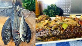 Une autre manière de cuisiner LE POISSON CHINCHARD à la sauce piquante cuisine congolaise [upl. by Annaed]