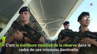 Sentinelle  la réserve opérationnelle déployée à Lille [upl. by Sutherland]