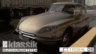 Citroen DS 20 Pallas  Kurzfilm  AUTO BILD Klassik  Beziehungskisten [upl. by Walther605]