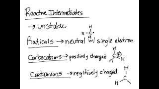 Reactive Intermediates [upl. by Caril]