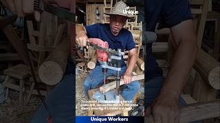 Convert hand to bench pres drill stand  The workers do their job perfectly  machine shorts [upl. by Clintock]