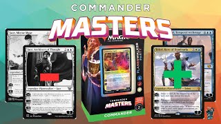 Magic the Gathering  Commander Masters  Planeswalker Party Precon Upgrade Deck Tech [upl. by Taryne]