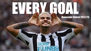 Newcastle United  202223  All 68 Premier League Goals [upl. by Shifra]