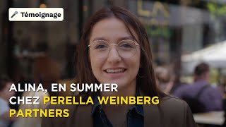 Témoignage AlumnEye  Alina étudiante HEC en Summer IBD chez Perella Weinberg Partners [upl. by Fasta999]