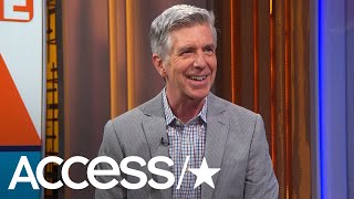 Tom Bergeron Says The Accelerated DWTS Athletes Season Is Like A Bloodbath  Access [upl. by Tullius]