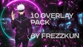 10 Overlay Pack For Edit AMV🔥 [upl. by Chak193]