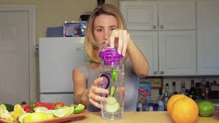 Live Infinitely Fruit Infuser Water Bottle [upl. by Haymo]