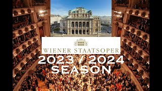 Wiener Staatsoper 20232024 Saison  Vienna State Opera 20232024 Season [upl. by Anertac872]