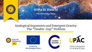 UPAC Colloquium March  Analogical Arguments and Emergent Gravity The “DoubleGap” Problem [upl. by Vitus927]