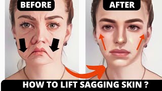 🛑 FACE SKIN TIGHTENING EXERCISES  LIFT SAGGING SKIN EXERCISE  REDUCE NASOLABIAL FOLDS LIFT JOWLS [upl. by Rich]