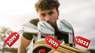 NEW 2023 TaylorMade P790 Irons vs OLD 20212019 TaylorMade P790 [upl. by Sander]