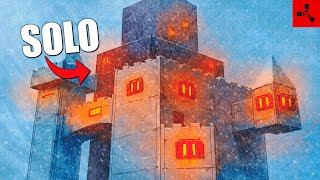 i Built the First Ice Castle in Vanilla Rust [upl. by Akiemaj]