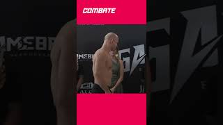 CIGANO E WERDUM FAZEM ENCARADA ANTES DE DUELO NO MMA SEM LUVAS shorts  Combateglobo [upl. by Nemad]