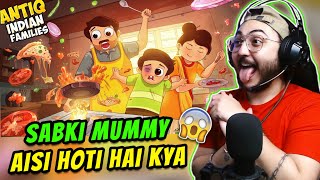 Har Middle Class Indian Family ki kahani  HardToonz Ft Angry Prash  Reaction  WannaBe StarKid [upl. by Ahsek]